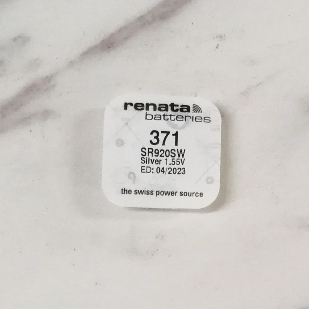 Аккумулятор для часов с оксидом серебра