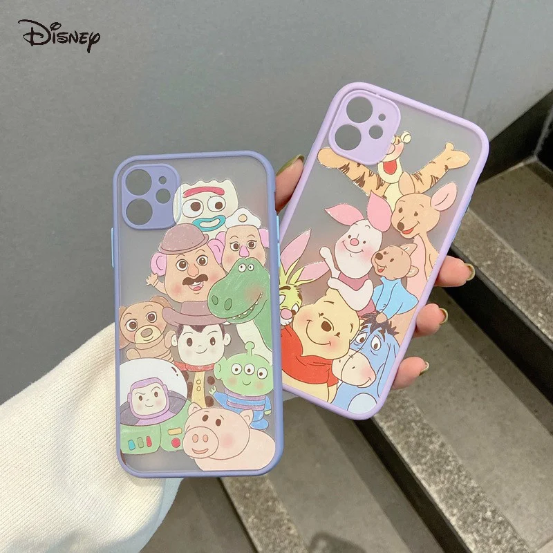 

2021 Disney for the Iphone 7/8 / Plus X/xs/xr/xs Max 11/11 Pro / 11 Pro Max Winnie the Pooh Phone Case