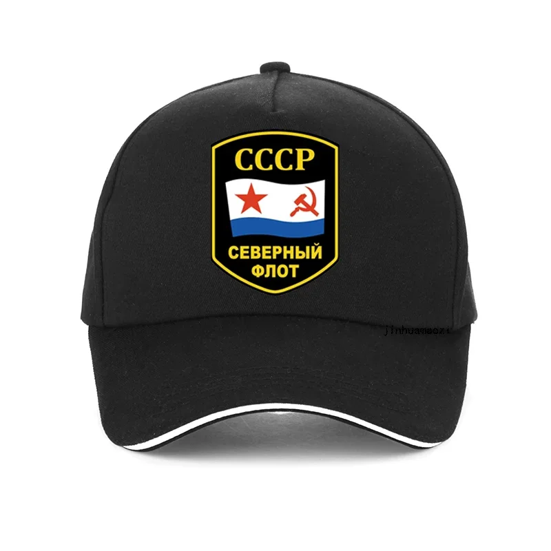 

Russia Северный Флот СССР Printing Baseball Cap Summer Outdoor Adjustable Sports Snapback Hat Men Golf Hats