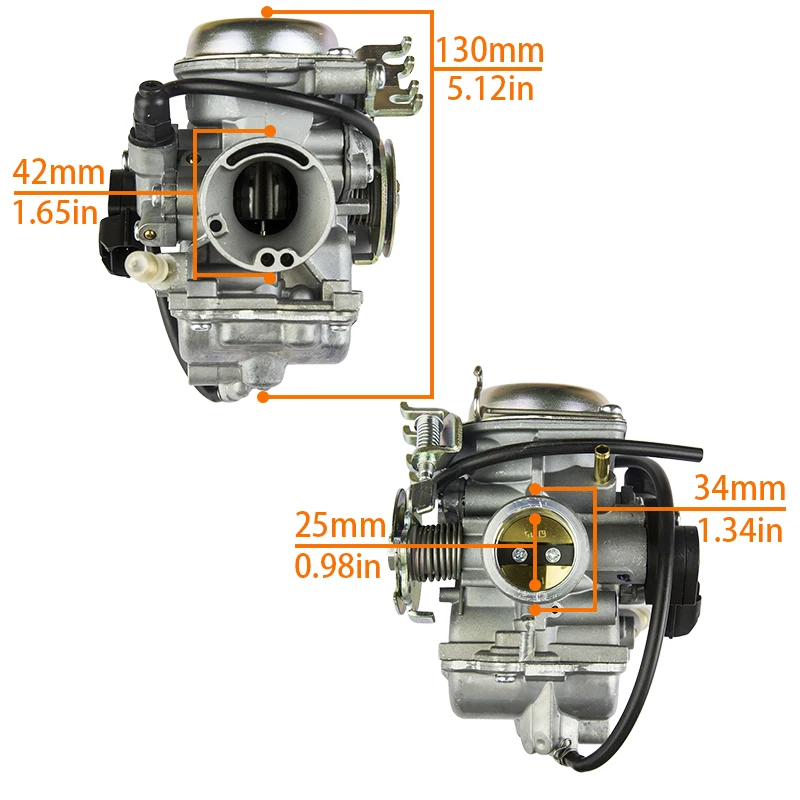 Фото Карбюратор для мотоцикла Mikuni Yamaha LC135 V2 Spark Z LC 135 Sniper135 JUPITER MX135 №2