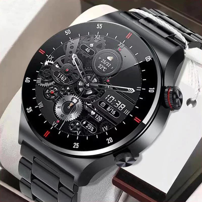 

Смарт-часы мужские водонепроницаемые с поддержкой NFC, ЭКГ + ППГ, Bluetooth, 2023