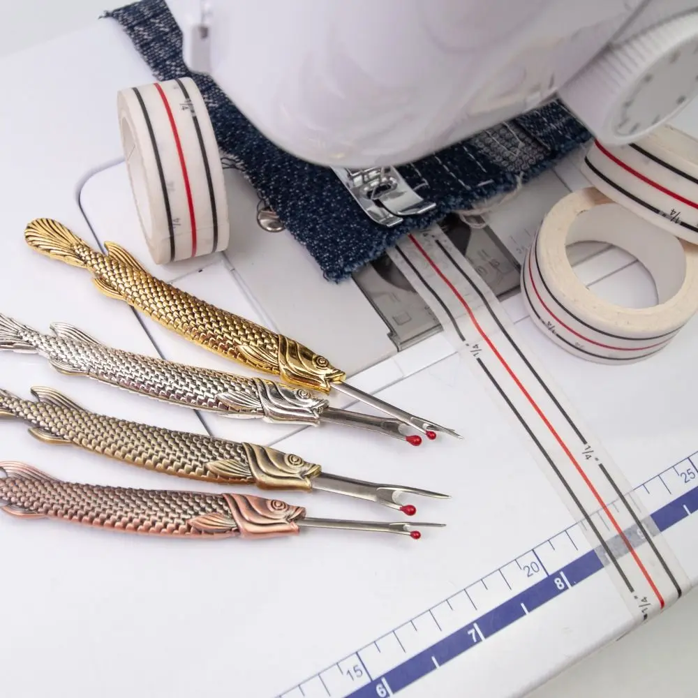 Рукоделие в форме рыбки швы рыболовные инструмент для вышивания аксессуары