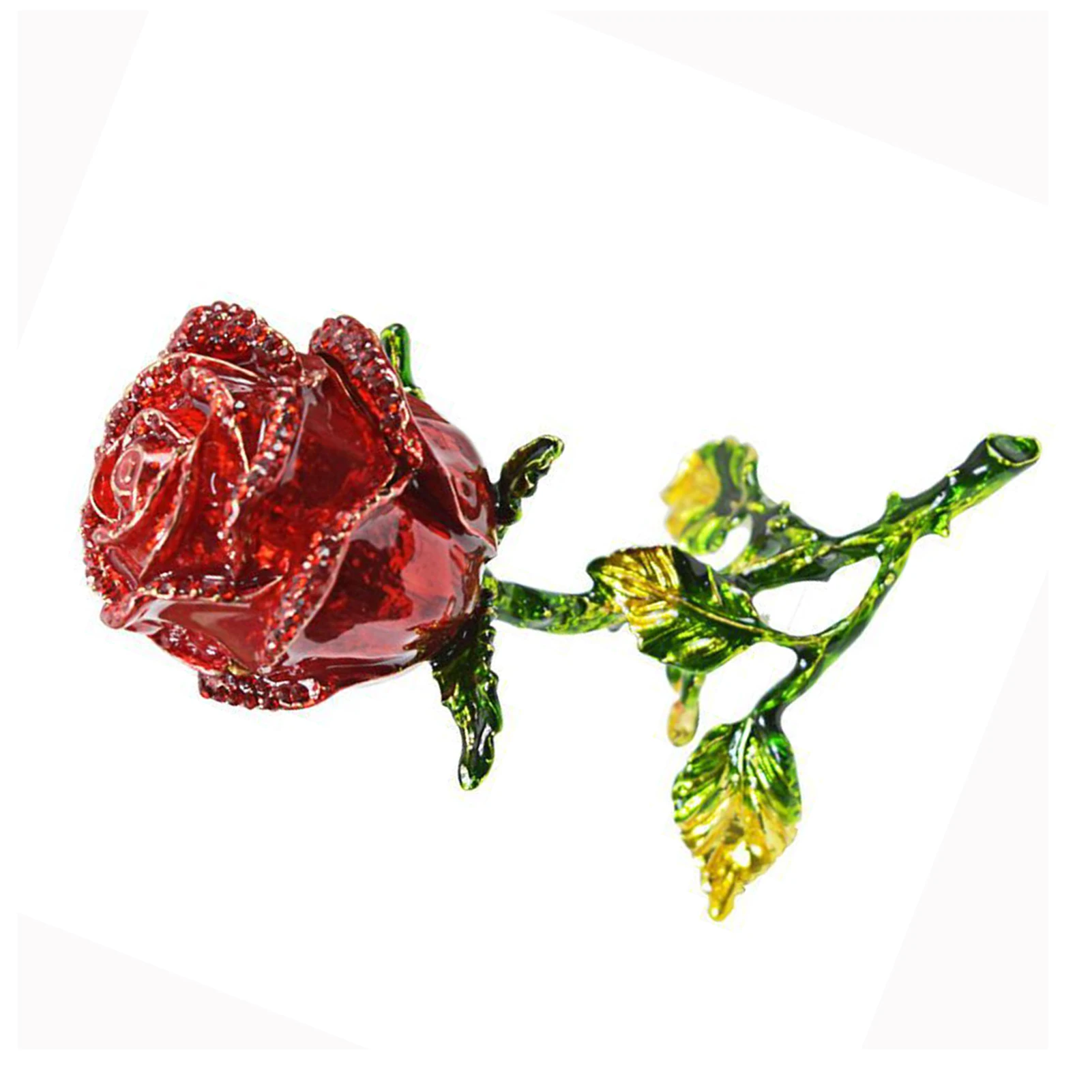 

3D украшение в виде розы на День святого Валентина, легкий тонкий и хрупкий орнамент для стола, книжная полка, украшение для камина