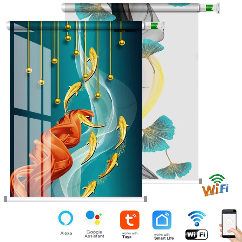

Граффити Интеллектуальный 25 мм и 35 мм WiFi Мотор Электрический роликовый затвор, 3D персонализированный роликовый затвор, совместим с Go