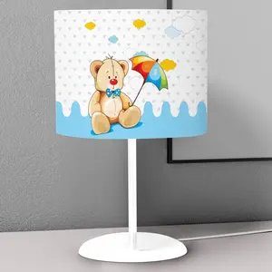 Image for Cute Umbrella and Teddy Bear Model Kids Bedroom Ni 