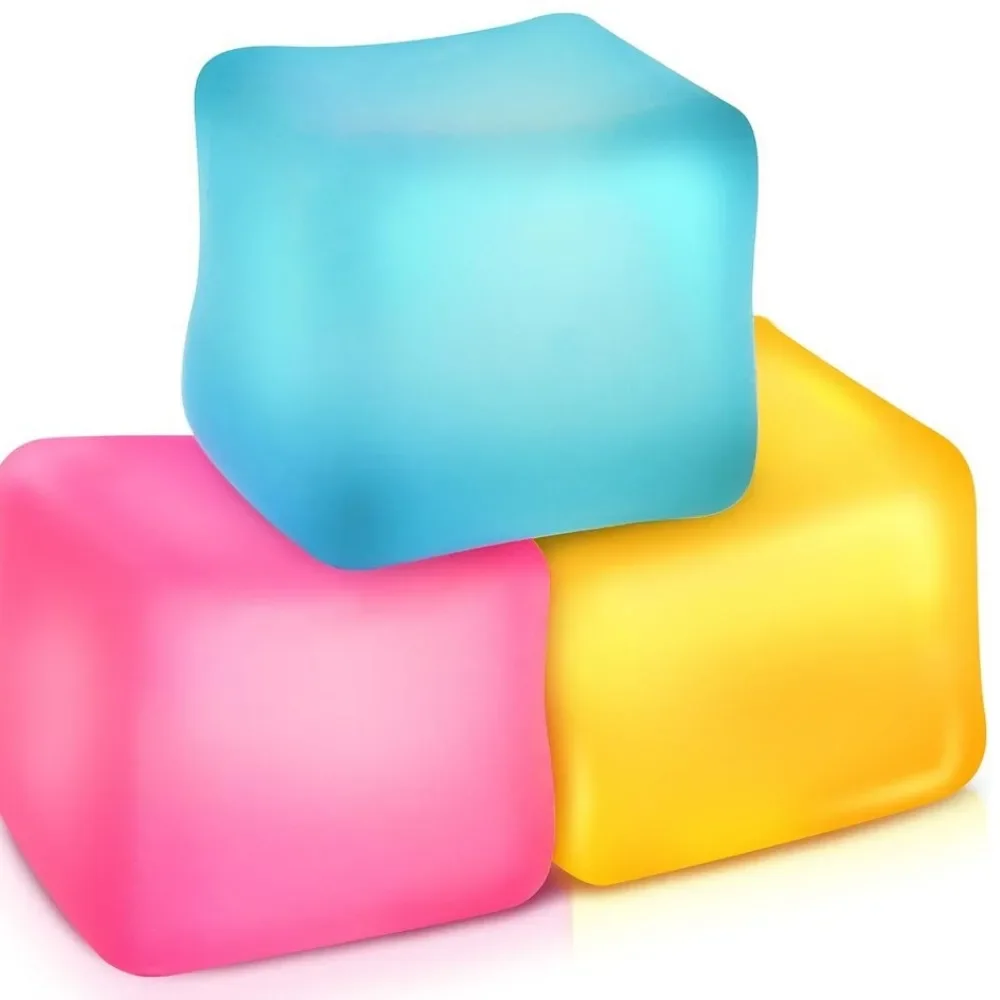 Ovly Aniti Stress Cube 2 &quotквадратные декомпрессионные сжимаемые игрушки имитация воды