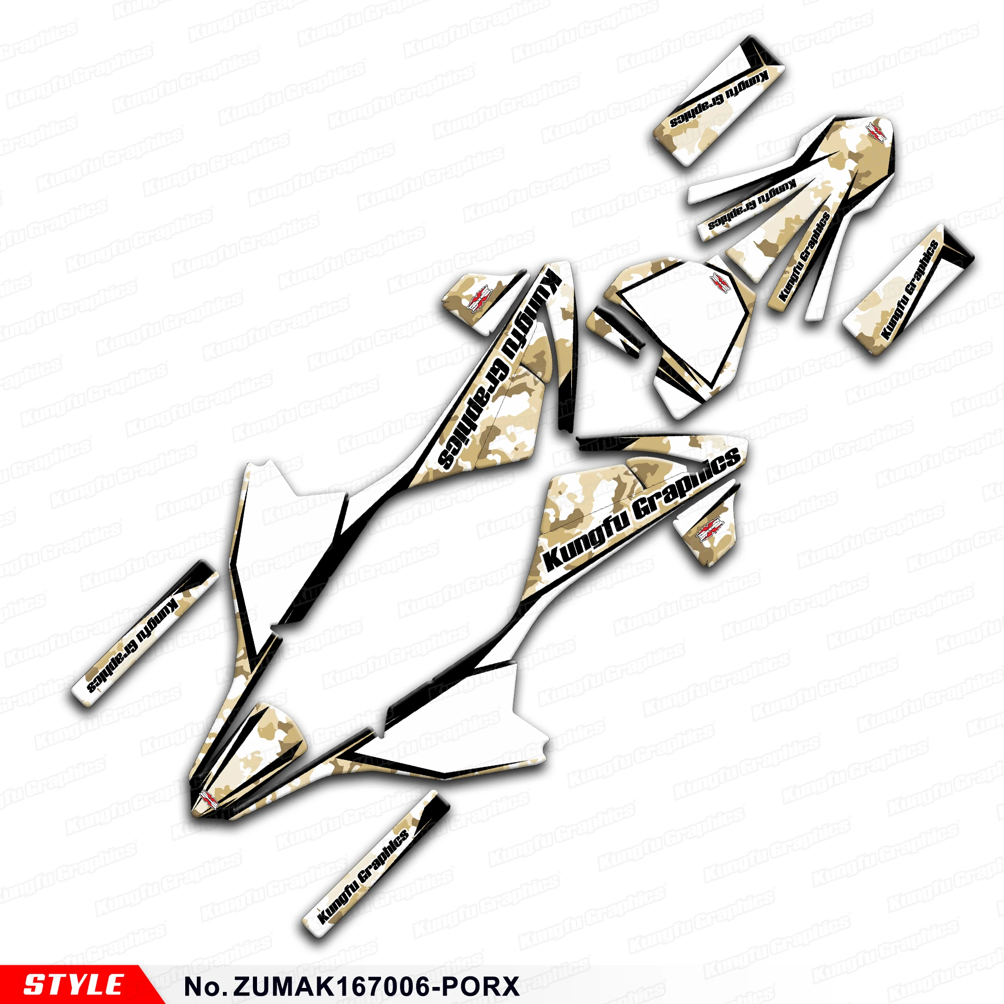 Наклейка с графикой мотоцикла JY RACING для ZUUMAV K1 50 60 70 детский мини-байк грязи