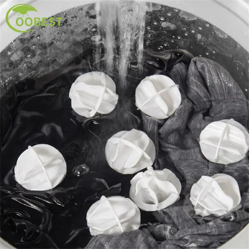

Anti Winding Cleaning Ball Curved Design Throat Design Laundry Ball Fiber Catcher For Washing Machine Cleaning Accessories