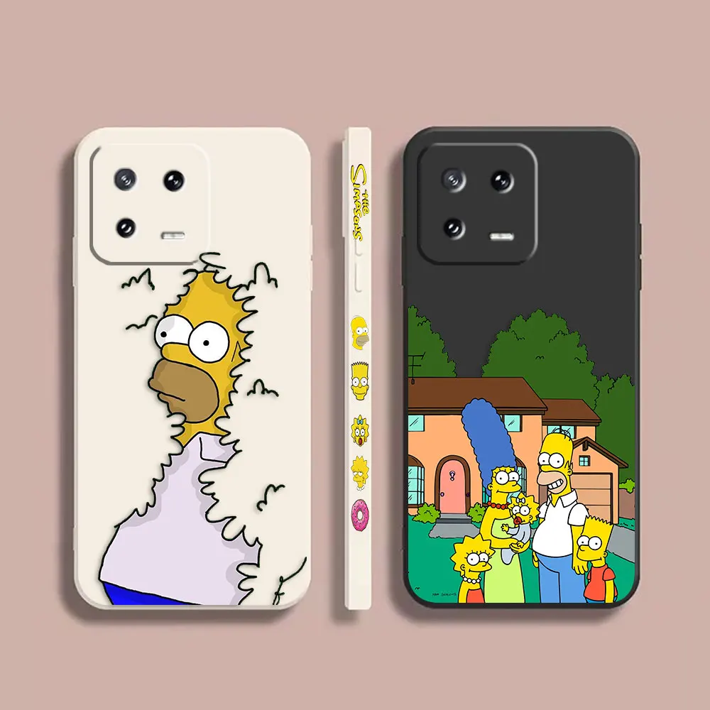 

Case For Xiaomi PCOO F3 F4 F5 M3 M4 M5 X3 X4 X5 MIX 3 4 Black Shark 4 5 GT Pro 4G 5G Case Funda Shell Funny H-Homer S-Simpsons