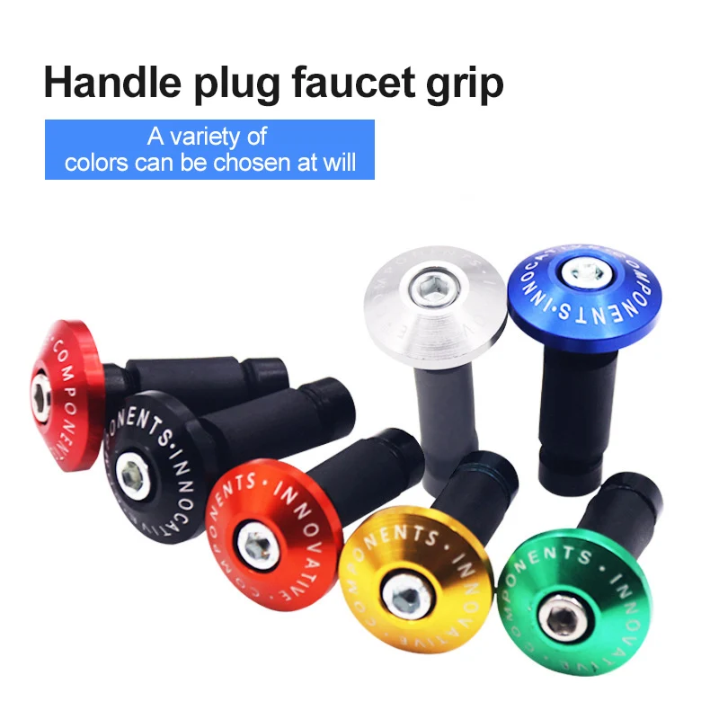 

1 Pair Weight Handlebar Grips Cap Universal High Quality Motorcycle Handle Bar End Anti Vibration Silder Plug Car Accessories