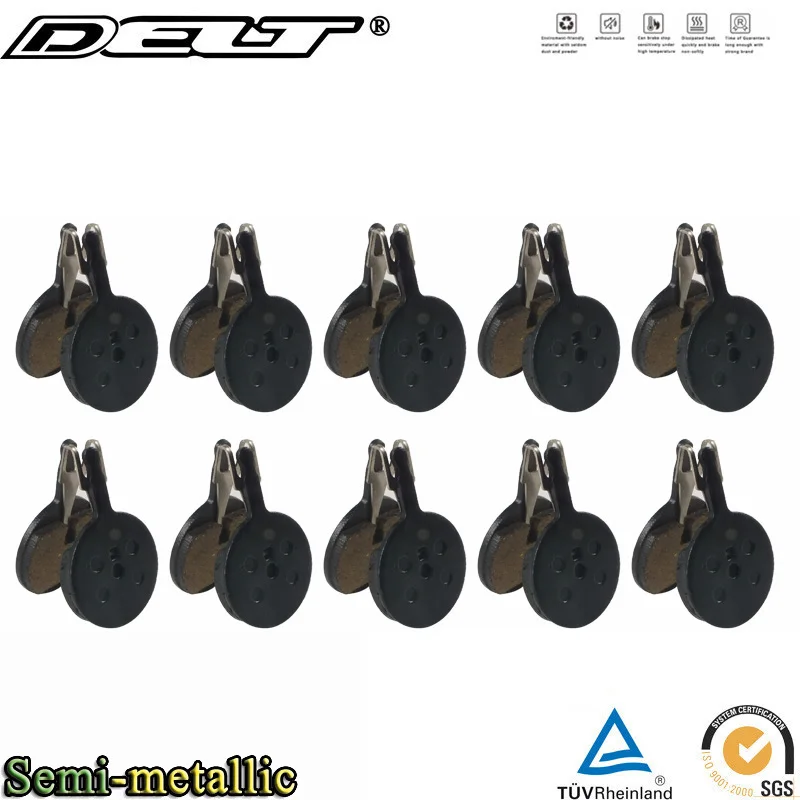 

10 Pair Bicycle Disc Brake Pads For SRAM AVID BB5 Part Semi-Metal MTB Mountain E-BIKE Accessories