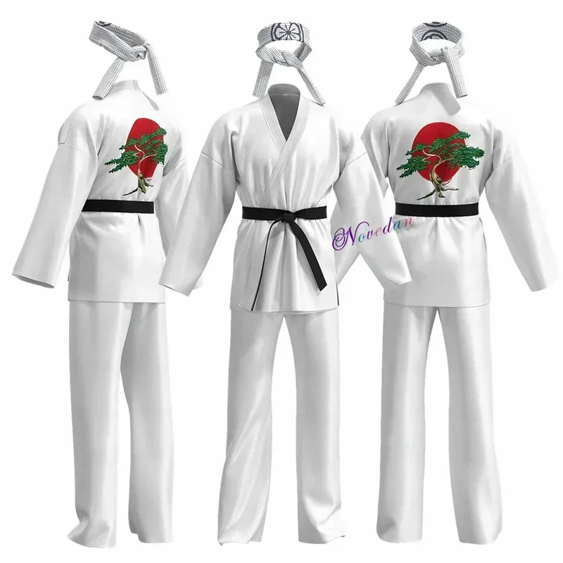 Аниме игра KOF косплей костюм Cobra Kai Val Armorr каратэ униформа тхэквондо одежда для