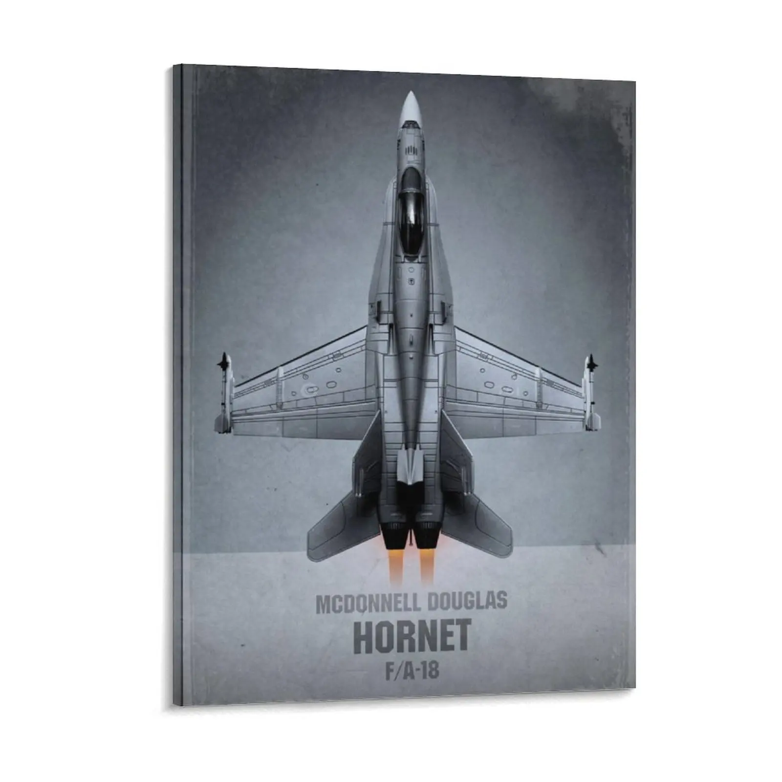 Фото F18 шершень холст живопись плакат тарелки гараж кинотеатр дизайн винтажные настенные картины в рамке №1