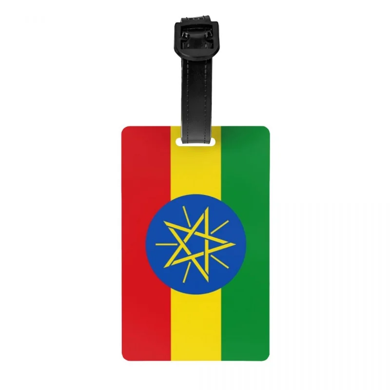 

Ярлык для багажа с флагом Эфиопии, ярлык для багажа, ярлык для багажа, ярлык для личной безопасности