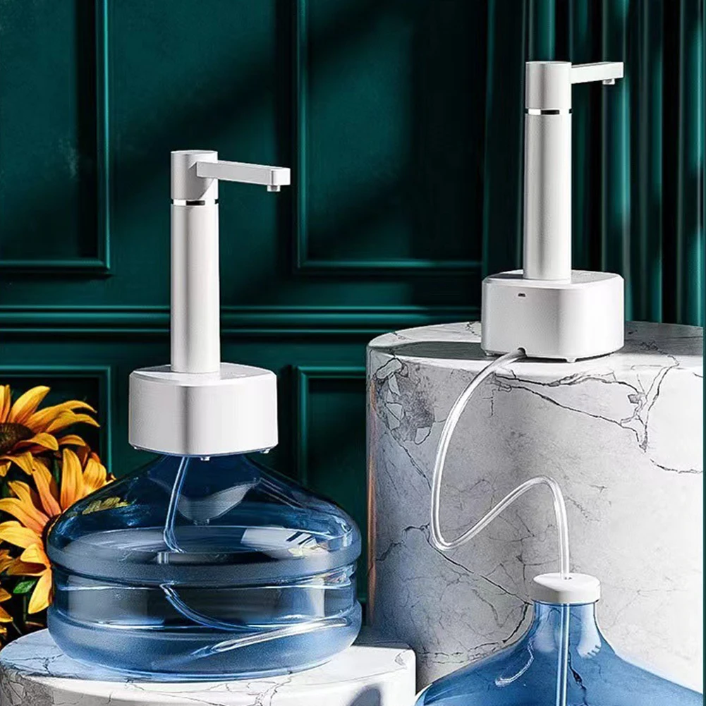 

Electric Water Gallon Pump Automatic Water Bottle Pump Dispenser Desktop USB Rechargeable 3-gear Water Pump Dispenser With Stand