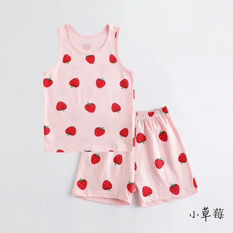 

Teenage Girls Pajamas New Summer Cartoons Rabbit Children's Clothing Boys Sleepwear Cotton Pyjamas Sets For Kids 4 6 8 10 Years