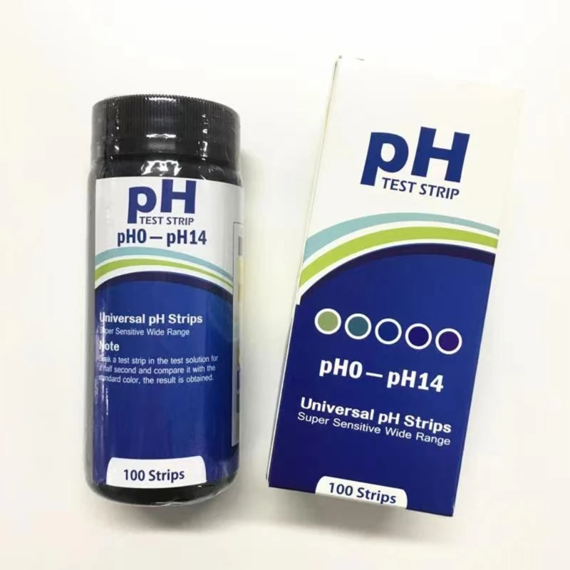 100 шт. тестовые полоски для воды в бассейне ванны пресная/соленая вода