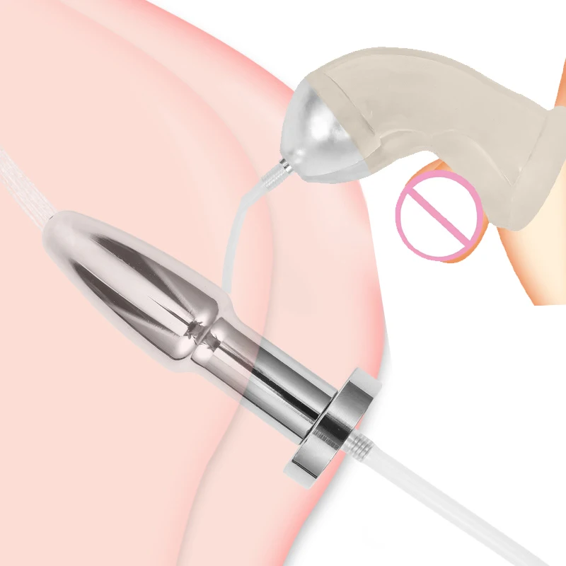 Мочевой писсуар поток в рот заглушка катетер клетка для пениса система орошения