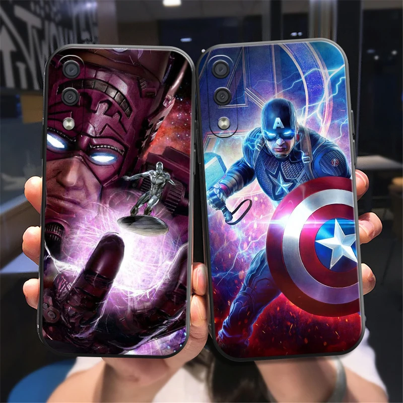 

Популярный чехол для телефона Marvel для Samsung Galaxy M11 M12 M10 M20 M22 M30 M32 M51 Carcasa, мягкий чехол, жидкий силикон