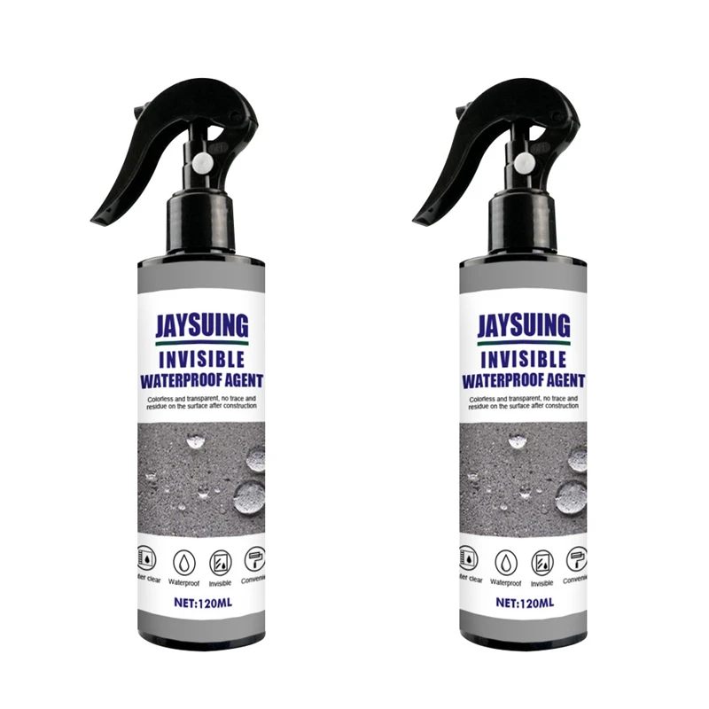 

2X Jaysuing Invisible Waterproof Agent Super Strong Bonding Anti-Leaking Sealant Spray Jaysuing Waterproof Agent