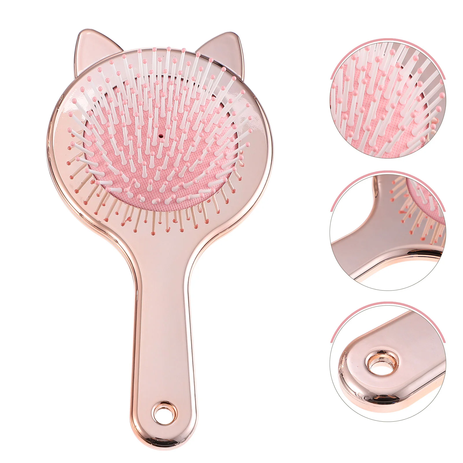 

Cat Ears Detangler Hair Brush Scalp Massage Comb Portable Comb
