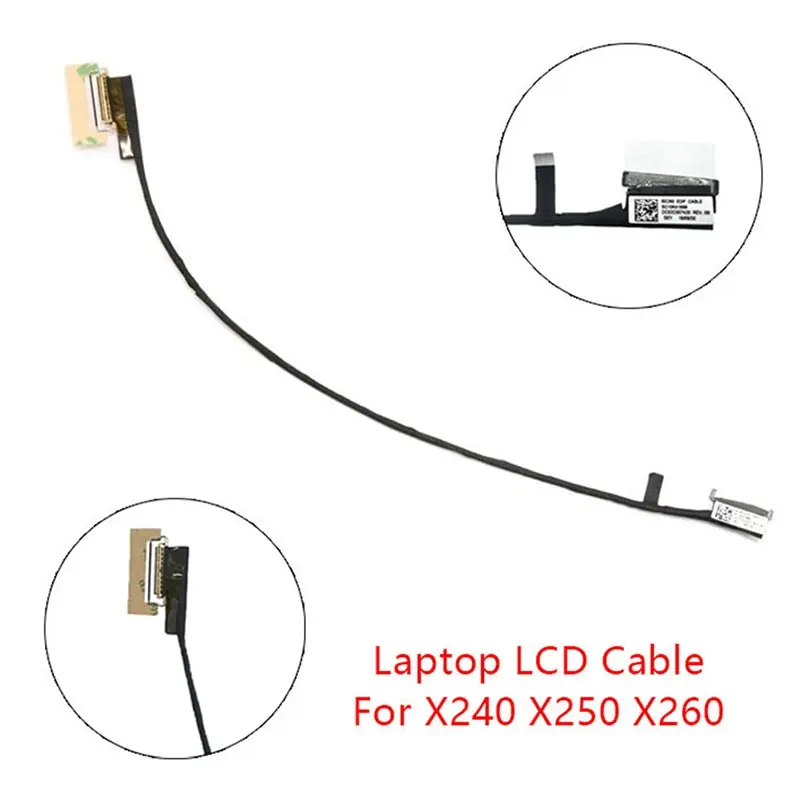 

Кабель для ЖК-экрана ноутбука 30 Pin дисплей экран LVD Flex для ThinkPad X240 X250 X260 SC10K41899 DC02C007420 01AW438
