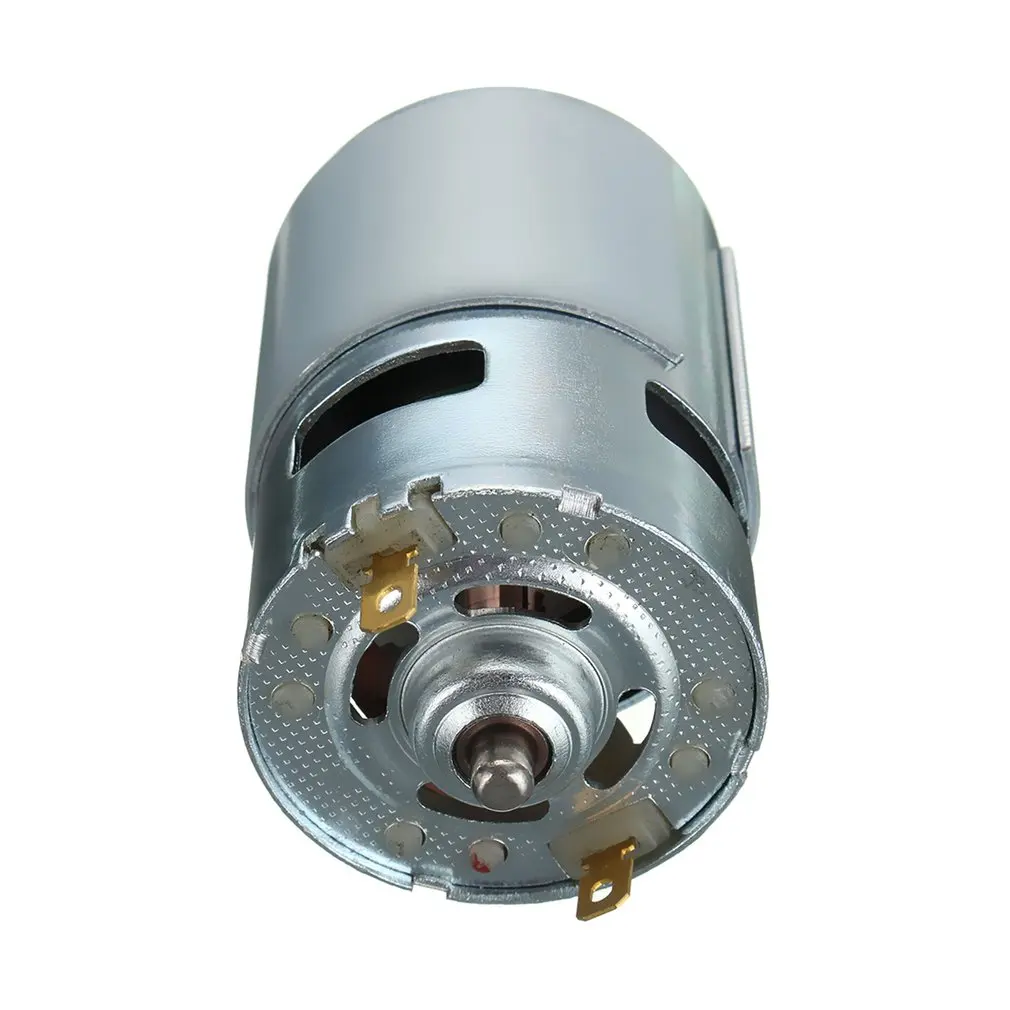 775 DC12V-24V 3500-9000 об/мин шарикоподшипник двигателя с большим крутящим моментом