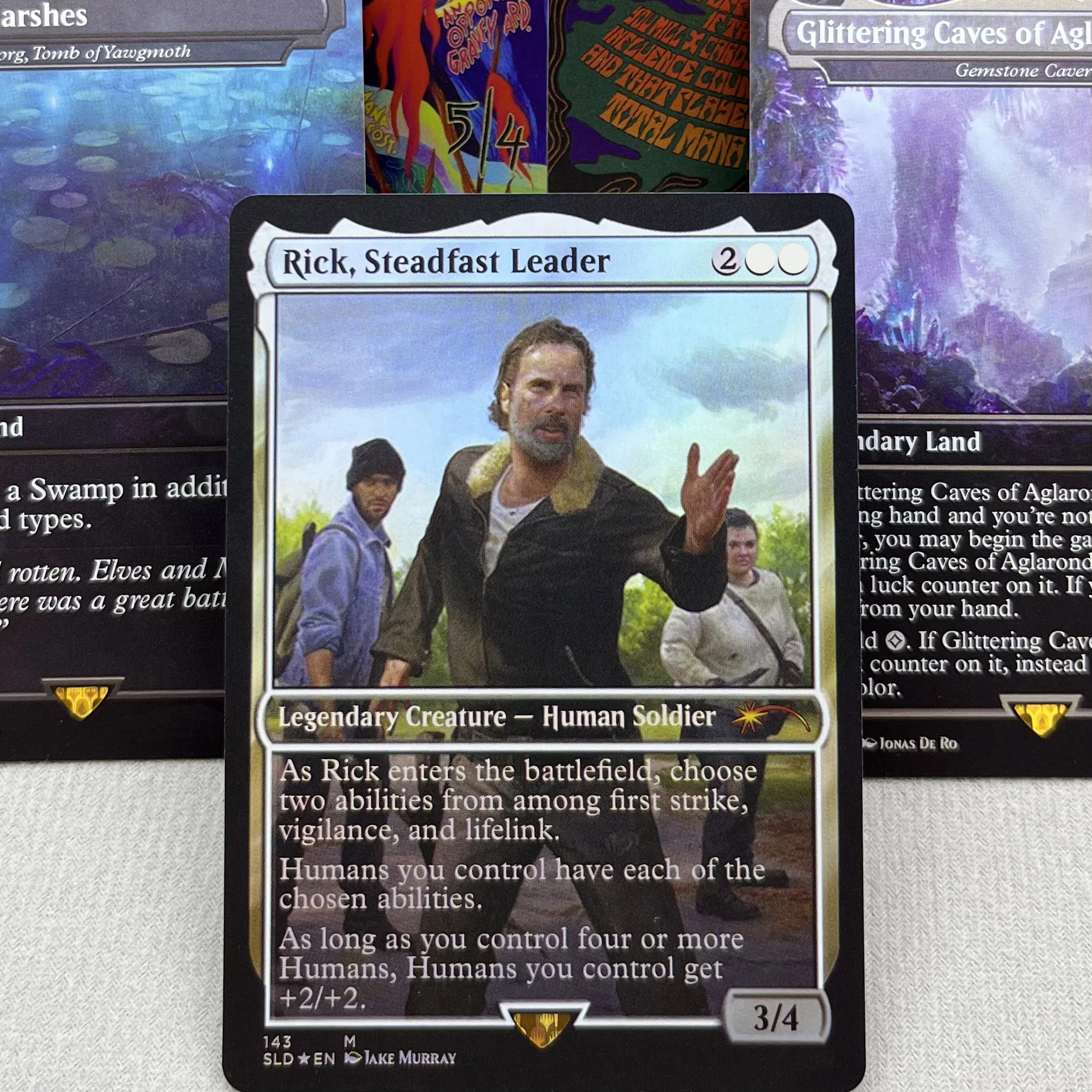 Фото LTC LTR SLD FOIL1-02 Прокси-карты TCG The One Ring Greymond, Avacyn's Stalwart, Rhystic Study, Themberchaud №1