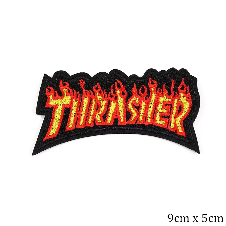 

Embroidered Patches Band Music Patch Heat-adhesive For Clothing Iron On Patches On Clothes Embroidery Punk Patch