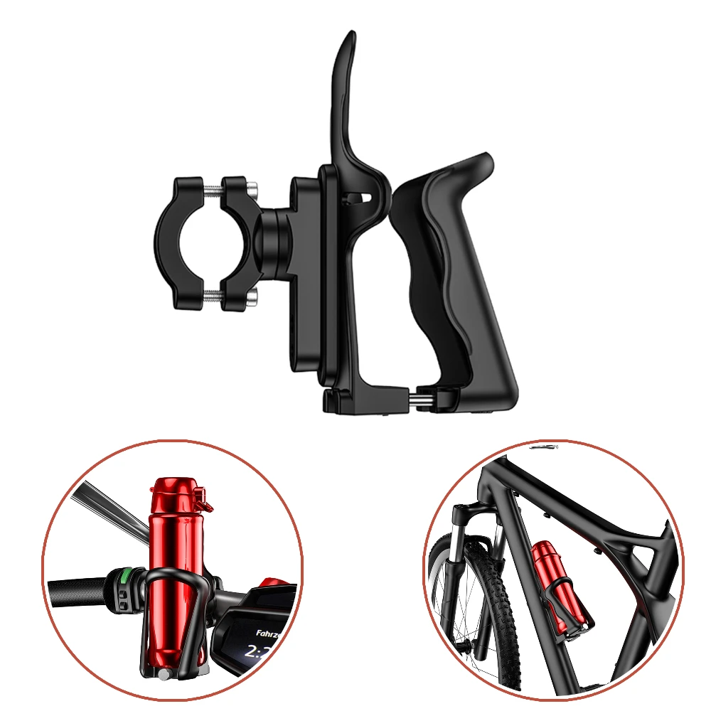 

Universal Motorcycle Drink Cup Holder Handlebar for ATV Dirt Bike Water Bottle Mount Adjustable Cup Stand Cage