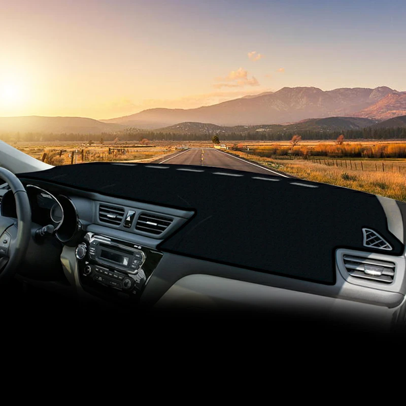 Для Kia Rio 3 UB 2011 2012 2013 2014 2015 2016 русская модель автомобиля чехол для приборной панели