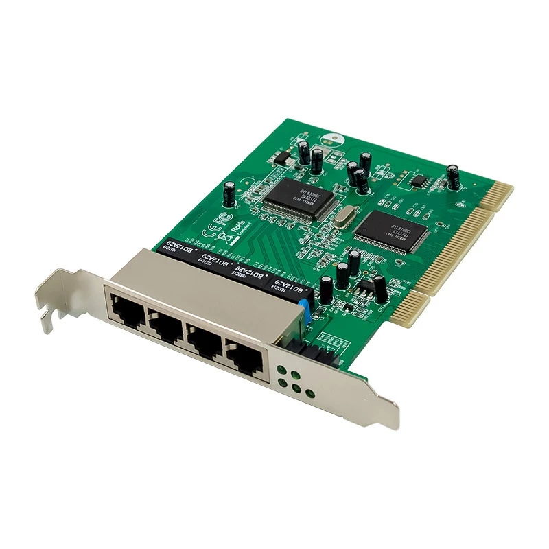 PCI Fast Ethernet 10/100 Мбит/с RTL8305SC + RTL8100CL Чипсет Четырехпортовый сетевой коммутатор RJ45