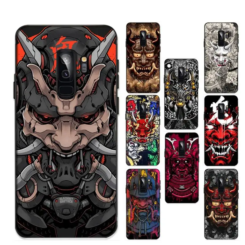 

Samurai Oni Mask Phone Case For Samsung Galaxy S 20lite S21 S21ULTRA s20 s20plus for samsung S 21plus 20UlTRA capa