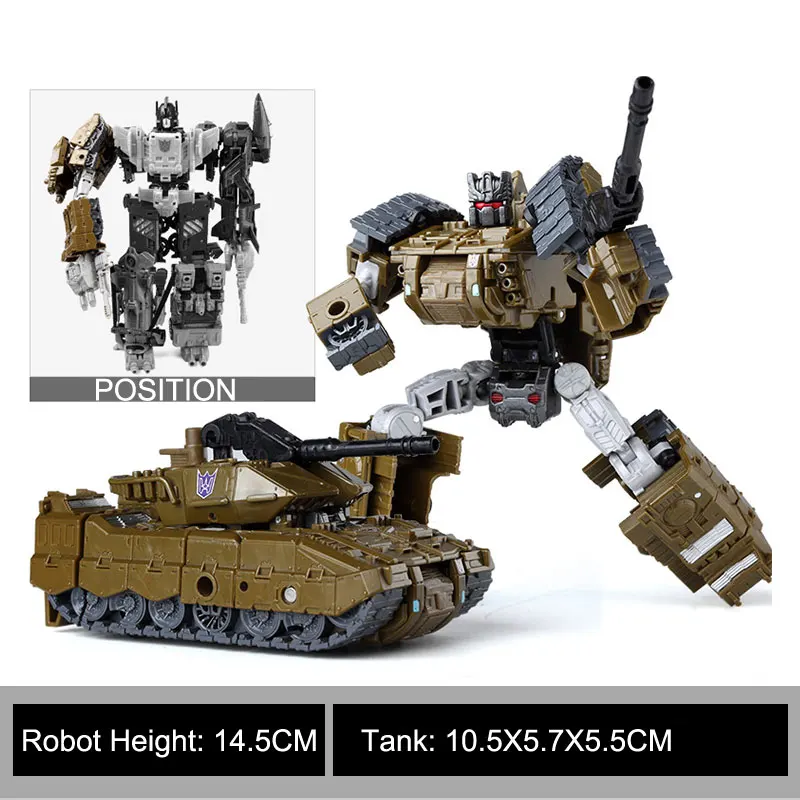 Haizhixing 5 IN 1 Transformation Bruticus  5IN1 Sets Aircraft Cars Tank Robot Toys War Team TF Action Figure In stock