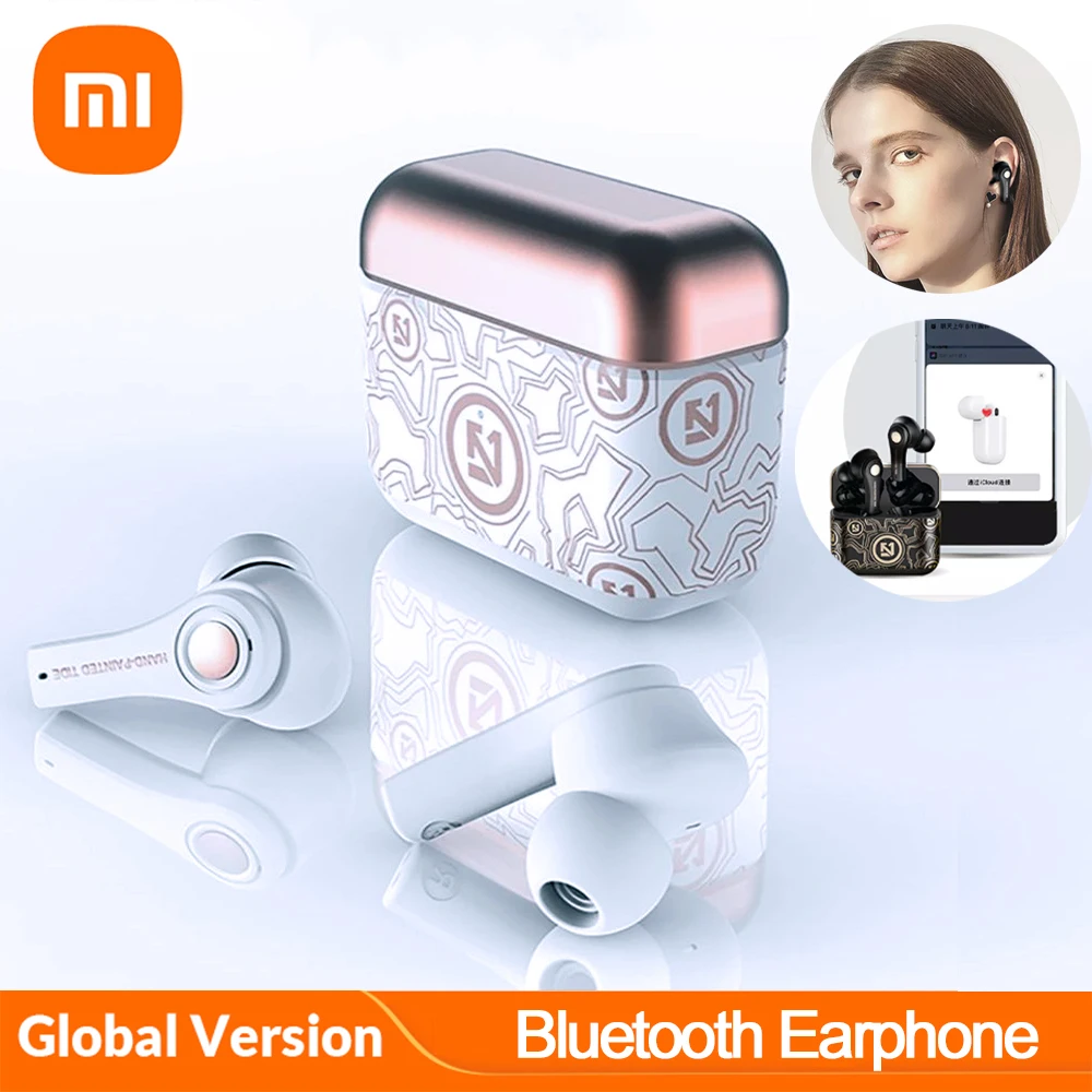 

Оригинальные наушники-вкладыши Xiaomi Беспроводные Bluetooth-наушники Спортивные игровые наушники Водонепроницаемая гарнитура с шумоподавление...