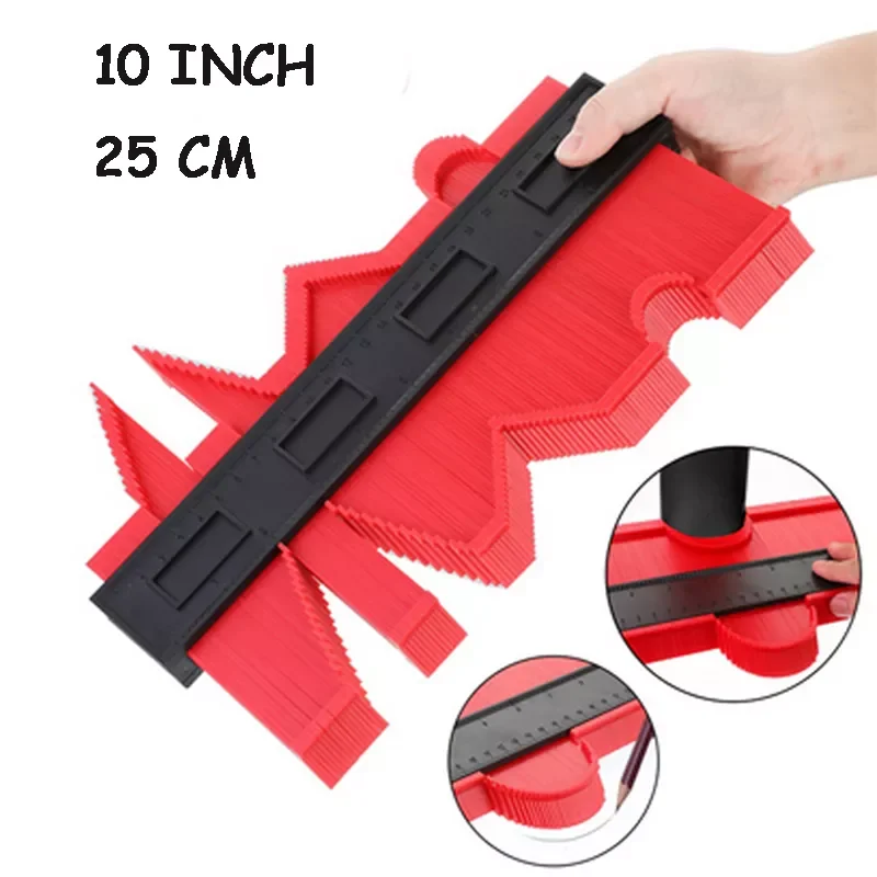 

Gauge Profile Tool Adjustable Locking Copy Gauges Precise Woodworking Marking Ruler Tiling Laminate Tiles Measure Tools