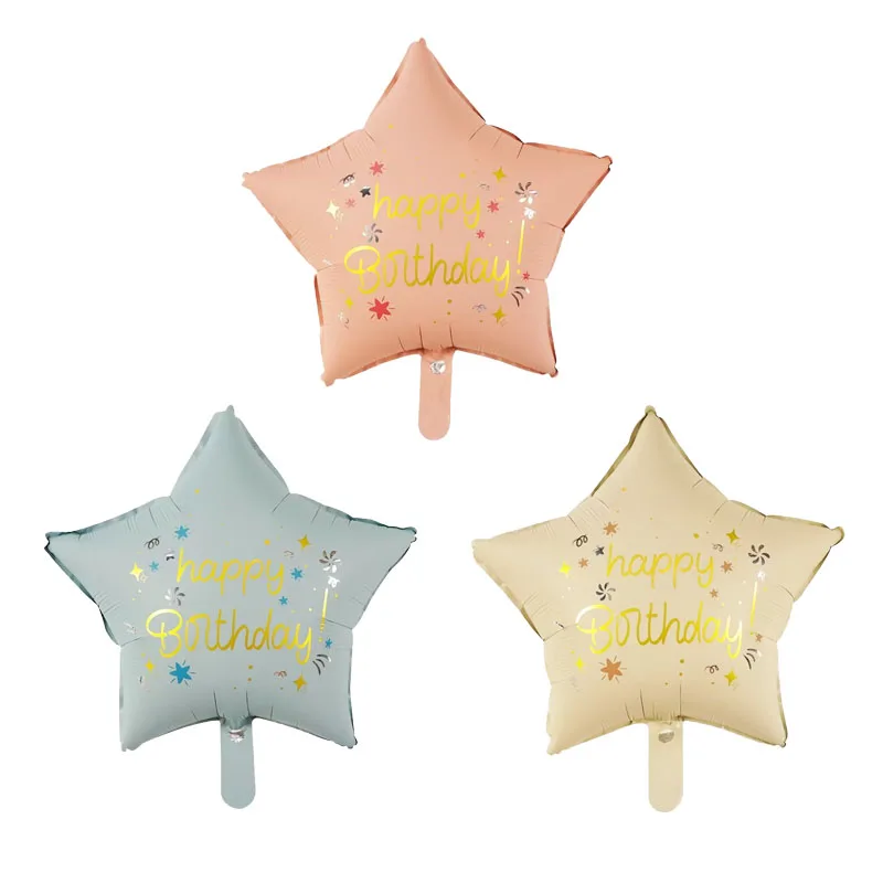 10 Упаковок 18-дюймовые Воздушные Шары С Пентаграммой Для Украшения Дня Рождения