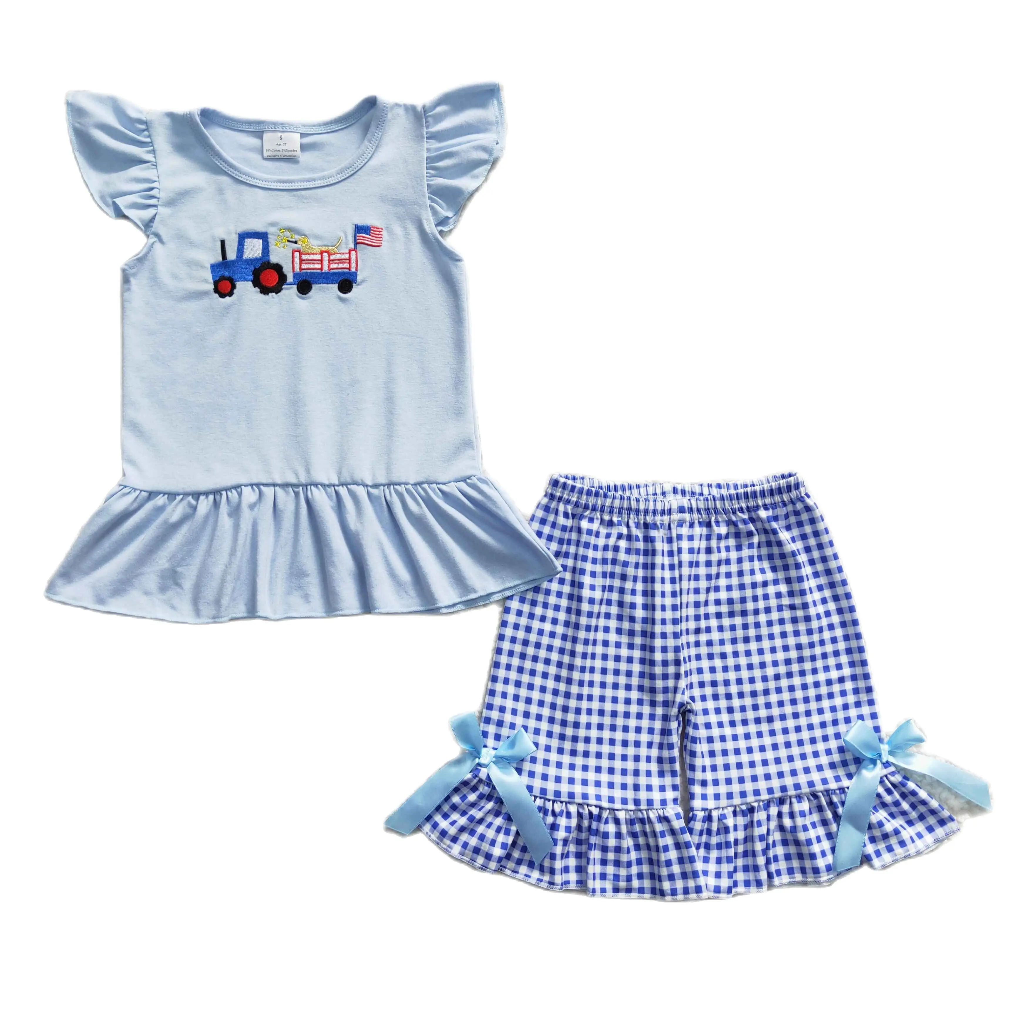 

Летние костюмы Brother And Sister, повседневные клетчатые шорты для детей, верхняя одежда для близнецов