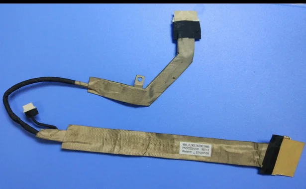 Видеокабель для ноутбука Toshiba A350, A350D, A355, A355D, светодиодный дисплей, ленточный кабель для камеры DC020010100, DC02000YY00