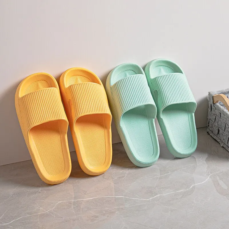 Summer Slippers Platform Shoes Women EVA Beach Sandals Women Slides Indoor Mute Household Flip Flops