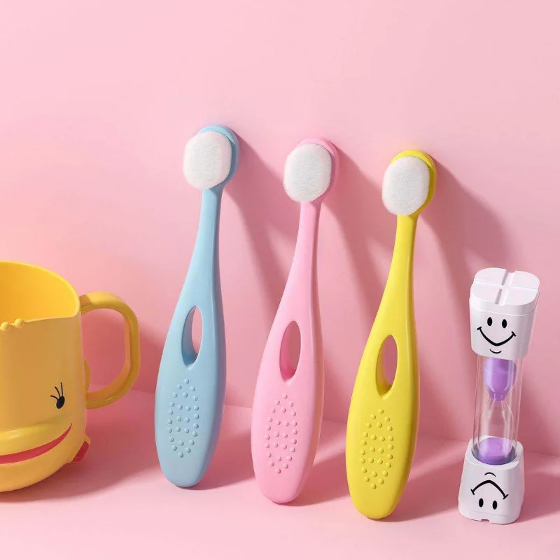 Baby Kids Toothbrushes Ultra Soft Brush Toothbrush High Quality Children Toothbrush 360 Toothbrush Floss Boys Gilrs Teeth Care