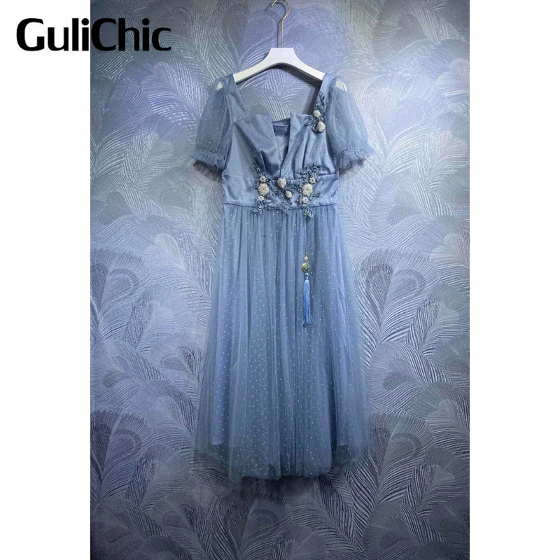 

Женское платье с коротким рукавом, квадратным вырезом и бахромой