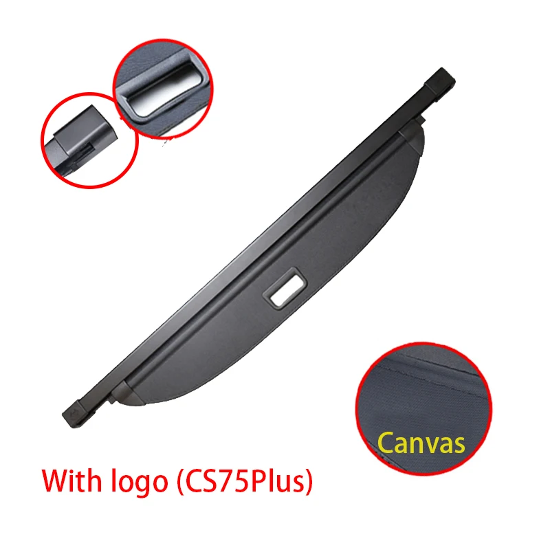 

Автомобильные чехлы в багажник для Changan CS75 Plus IV MK4 2024 2025 2026, автомобильный хвостовой ящик для хранения, перегородка, задняя занавеска багажника, автомобильные аксессуары