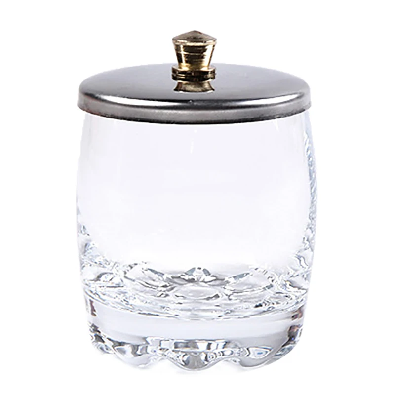 Прозрачная стеклянная чашка для ногтей акриловая жидкость Чаша контейнер