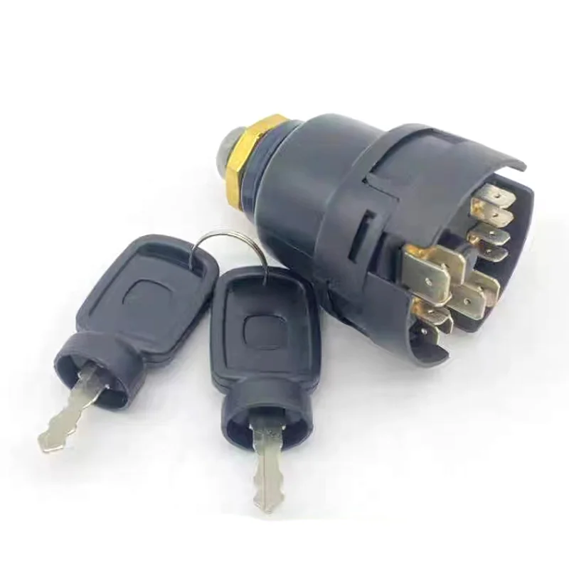 Переключатель зажигания экскаватора переключатель пускового ключа аксессуар