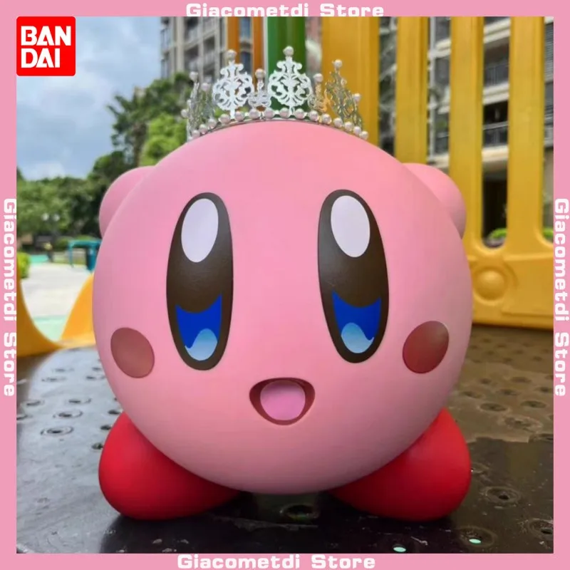 

About 26cm Star Kabi Round Ball Crown Pink Girl Heart Network Red Tide Play Anime Model Bob Handheld Peripheral Birthday Gift