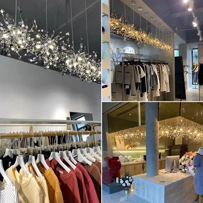 Светильник Роскошная современная модель дома интернет знаменитости ресторан