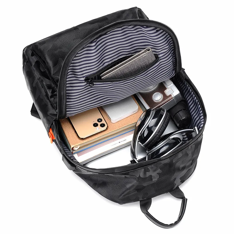 New Fashion Students Bag Leisure Backpack Backpack Unisex Computer Camouflage Backpack