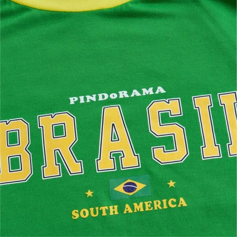 Женская футболка с коротким рукавом Goth Slim Винтажная в бразильском стиле принтом