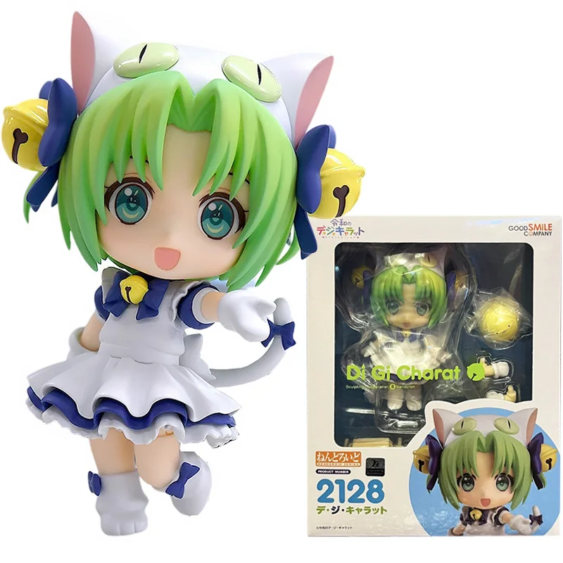 

Оригинальная фигурка Good Smile Nendoroid ГК 2128 Dejik Di Gi Charat 10 см из аниме, коллекционные игрушки, подарки